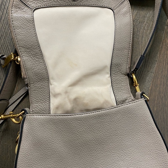 Marc Jacobs Grey Leather Shoulder Bag - Picture 3 of 7